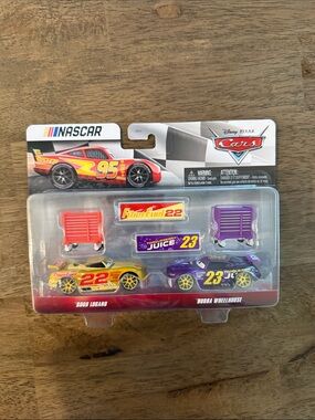 Mattel Disney Pixar Cars Die-Cast Nascar Set